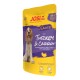 JosiDog Mini Adult Hundefutterbeutel mit Pute und Karotte in Sauce, 84 % Fleisch, präbiotische Inulin, Vitamine E und D3.