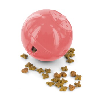 SlimCat Snackball für Katzen rosa