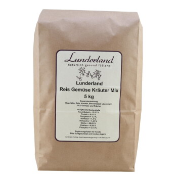Lunderland Lunderland Reis Gemüse Kräuter Mix 5 kg