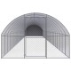 Hühnerstall / Geflügelstall mit Dach 3 m, 24 m, 2 m