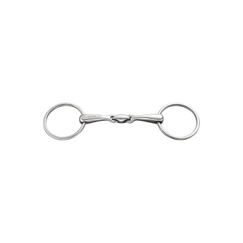 Trense doppeltgebr. Edelst. 12,5 cm
