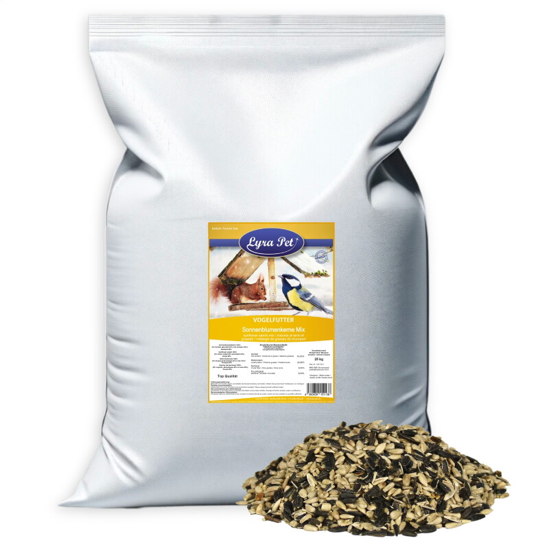 Lyra Pet Sonnenblumenkerne Mix 25 kg