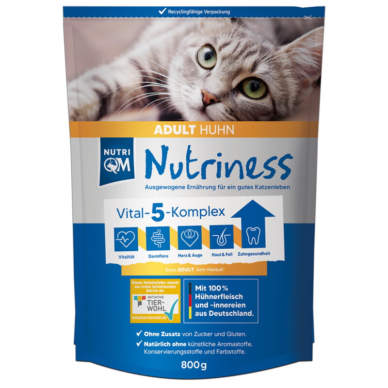 NutriQM Nutriness Adult Huhn 5x4 kg