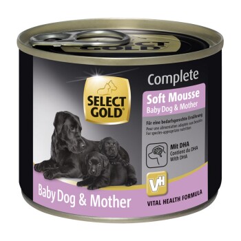 SELECT GOLD Complete Soft Mousse Baby & Mother 6x180g