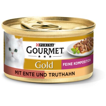 Gourmet Gold Feine Komposition 12x85g Ente & Truthahn