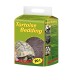 Emballage de produit de literie pour tortue avec une image de tortue, un fond vert et un texte indiquant "20 l" et "Lucky Reptile."