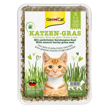 Zdjęcia - Karma dla kotów GimCat Katzengras 150 g 