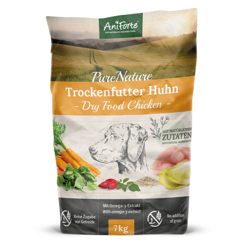 AniForte Trockenfutter Huhn 7 kg