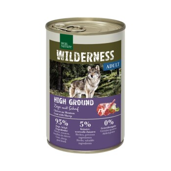 REAL NATURE Wilderness Adult High Ground 6×400 g