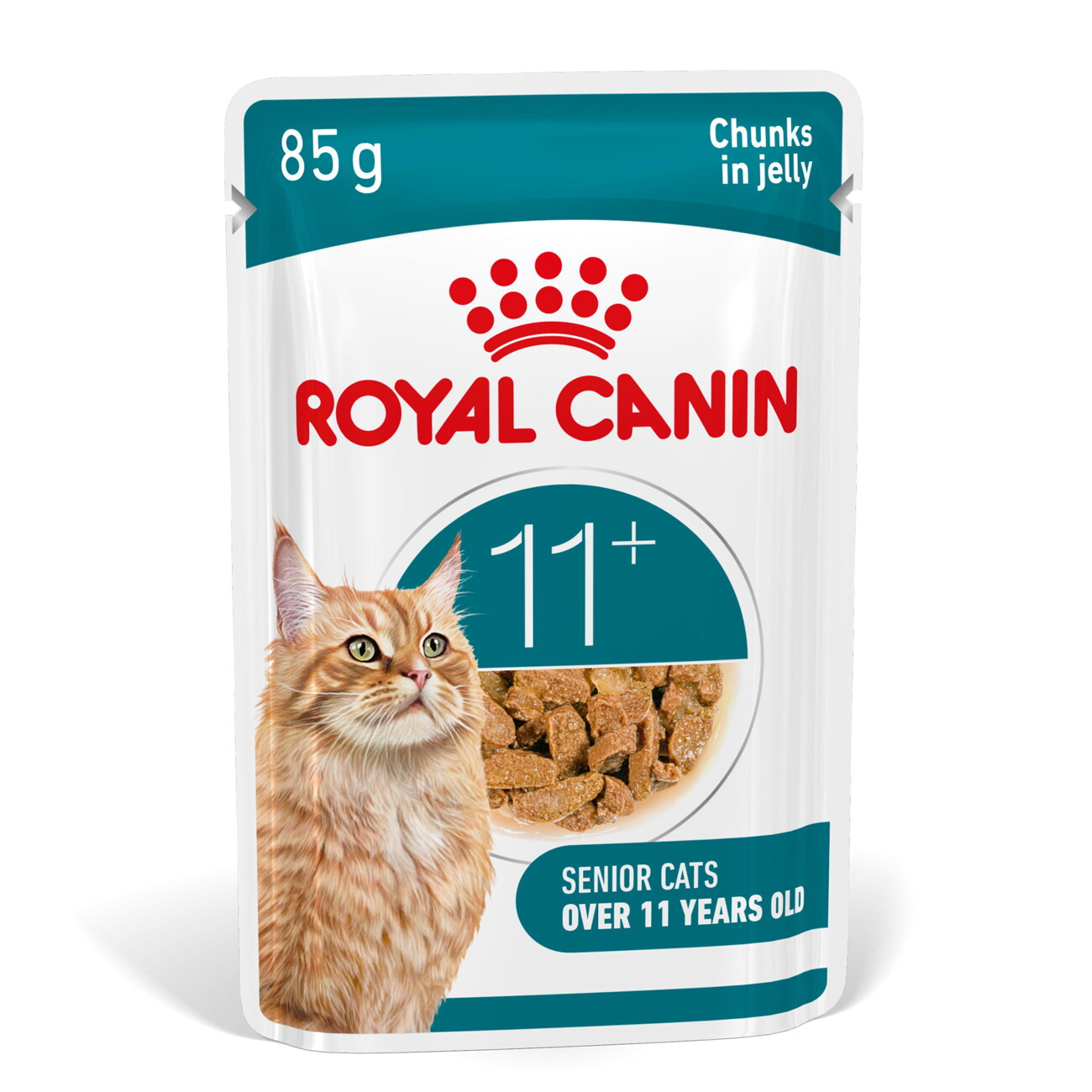 ROYAL CANIN Nassfutter Katze, Senior Ageing 11+, Gelee 12x85 g
