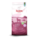 Super Premium Hundefutterbeutel mit der Aufschrift "Valp Maxi" für Welpen größerer Rassen, mit 81% tierischem Protein und einem Taurin-Symbol.