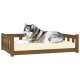Hundebett Massivholz Kiefer braun 75,5 cm, 28 cm, 1,055 m