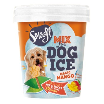 Smoofl Eis Mix für Hunde Mango