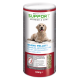 Behälter mit PetBalance Support Gelenkpellets für Hunde, mit einem lächelnden Golden Retriever auf dem Etikett, 1350g.