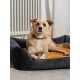 SoftColor Bett Graphit gelb L