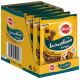 Verpackung von Pedigree Leckerbissen Tasty Minis Hundesnacks, mit Huhn- und Entengeschmack, mit einem Bild eines Hundes und Nährwertinformationen.