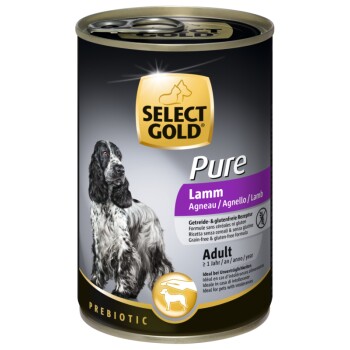 SELECT GOLD Pure Adult 6x400g Lamm