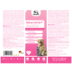 Relax-Fortan® Ergänzung für Hunde und Katzen, die Serotoninspiegel fördert, Angst reduziert und das Verhalten verbessert. 400g Verpackung.