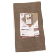 Pappkratzbrett für Katzen, beschriftet mit "KRATZPAPPE ERSATZ-KRATZBRETT," Größe 34 x 58,5 x 2,5 cm, mit umweltfreundlichen Ansprüchen.