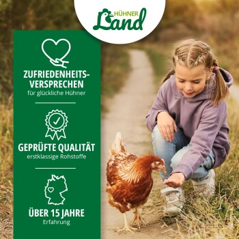 Collage eines grünen Feldes, Gras, weißen Flaschen auf einem Wagen und einem Pulverlöffel. Text: "Direkt vom Hersteller" und "GÖRGES NATURPHARMA GEPRÜFT."