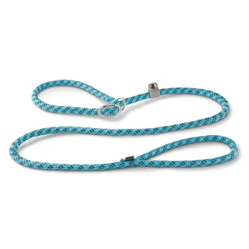 Moxonleine Everest aqua/ schwarz 1,8 m, 9 mm