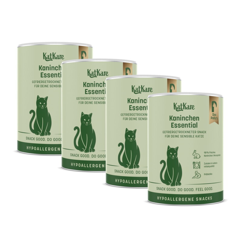 KatKare Hypo Kaninchen Essential 4x90 g