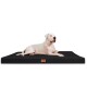® OSCAR VISCO Orthopädische Hundematte Matratze Kunstleder Hundebett schwarz 1 m, 11 cm, 80 cm