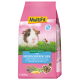 Pink MultiFit 800g bag of guinea pig compound feed, large guinea pig photo, text "Für Meerschweinchen".