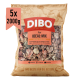 DIBO Ideal-Mix Hundefutterverpackung, die eine Mischung aus Rind, Huhn und Innereien enthält, beschriftet für ältere und übergewichtige Hunde, 2000g.