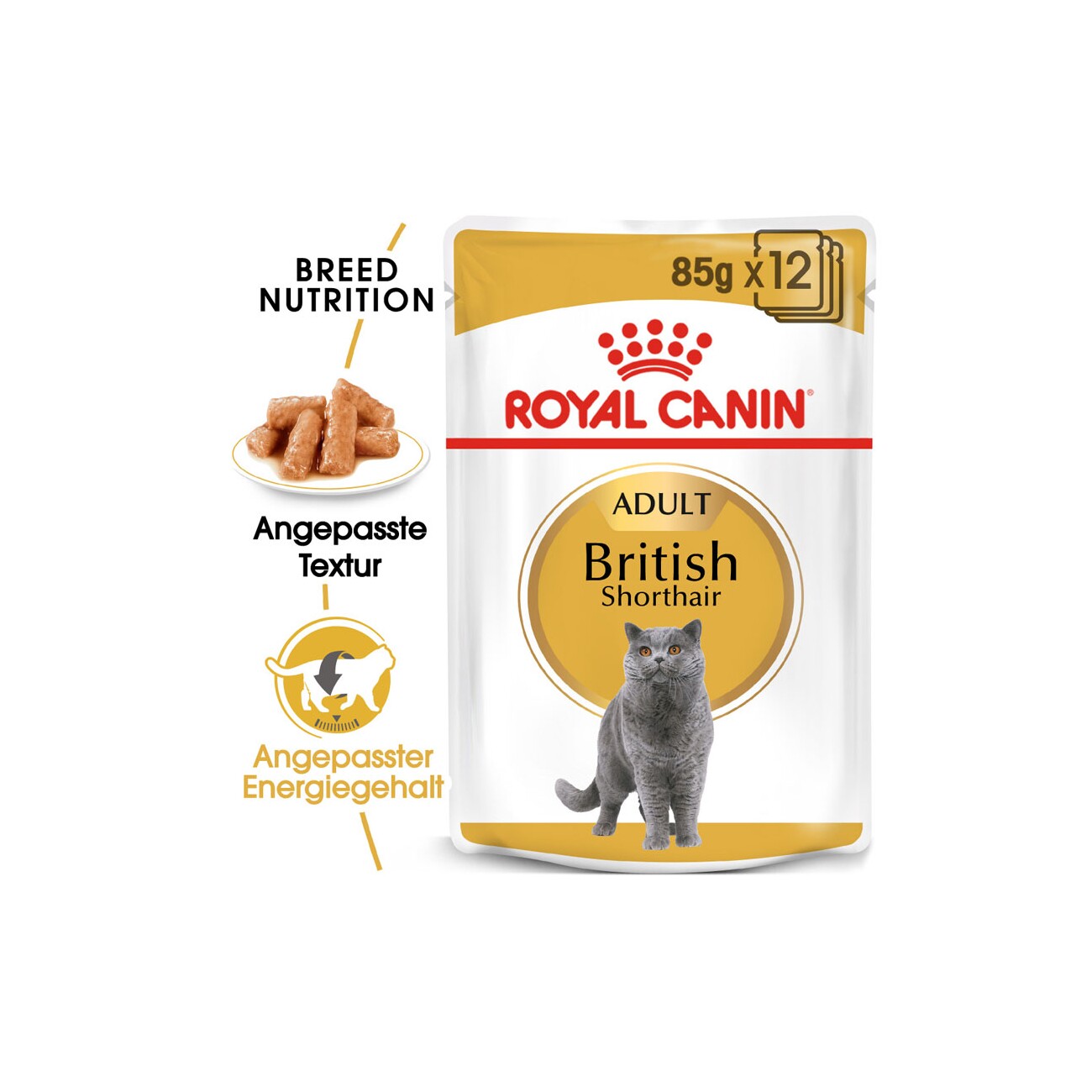 ROYAL CANIN British Shorthair Adult in Soe 12x85 g | FRESSNAPF