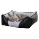 Kuschelbett Chiara mit Strasskrone 55 cm, 45 cm, 18 cm