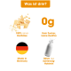 Flussdiagramm der Käse-Stangen-Produktion: Milchsammlung, Kochen, Herstellung von Weichkäse und Trocknung. Deutscher Text: "Wie wird Käse stange hergestellt?"