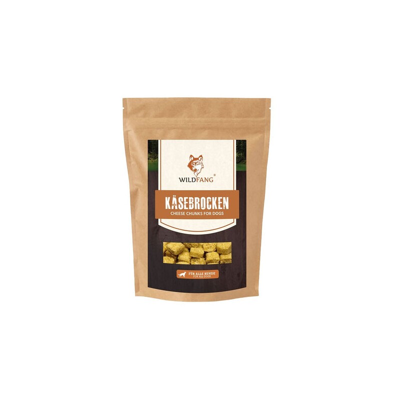 Wildfang ® Käse Snacks - Brocken - getreidefrei - 3 x 50 g