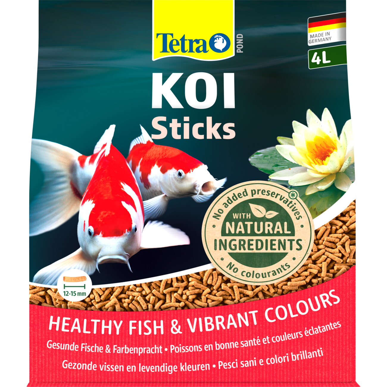 Tetra Teichfutter Pond Koi Sticks 4 L Teichfutter - Image 2
