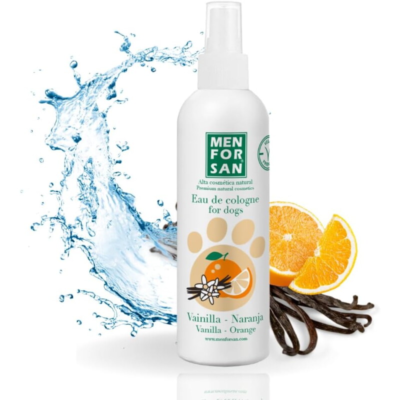 MENFORSAN Eau de Cologne Orange Hund Mit Vanille (125 ml)