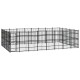 Hundezwinger Box Stahl 7,68 m, 4,8 m, 2 m