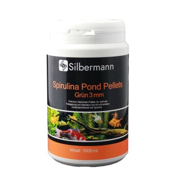 Silbermann Spirulina Pond Pellets 3 mm 1 kg