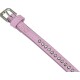 Deluxe Collar with Rhinestones pink XXS