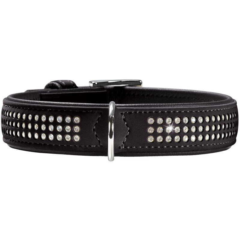 Hunter Hundehalsband softie triluxe schwarz M