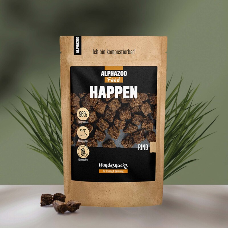 ALPHAZOO Happen Rind für Hunde