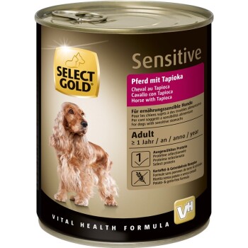Sensitive Adult Pferd mit Tapioka 12x800 g