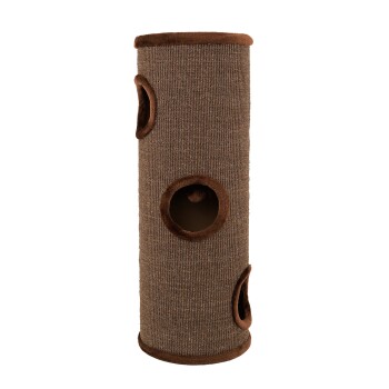 100cm Kratztonne mit Sisal braun