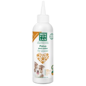 MENFORSAN Ohrhaarentferner Puder Hund Katze (30 g)