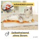 Selbstheizende Katzendecke beige