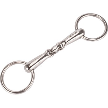 Pony Wassertrense Edelstahl 16mm doppelt gebrochen 1,6 cm 11,5 cm