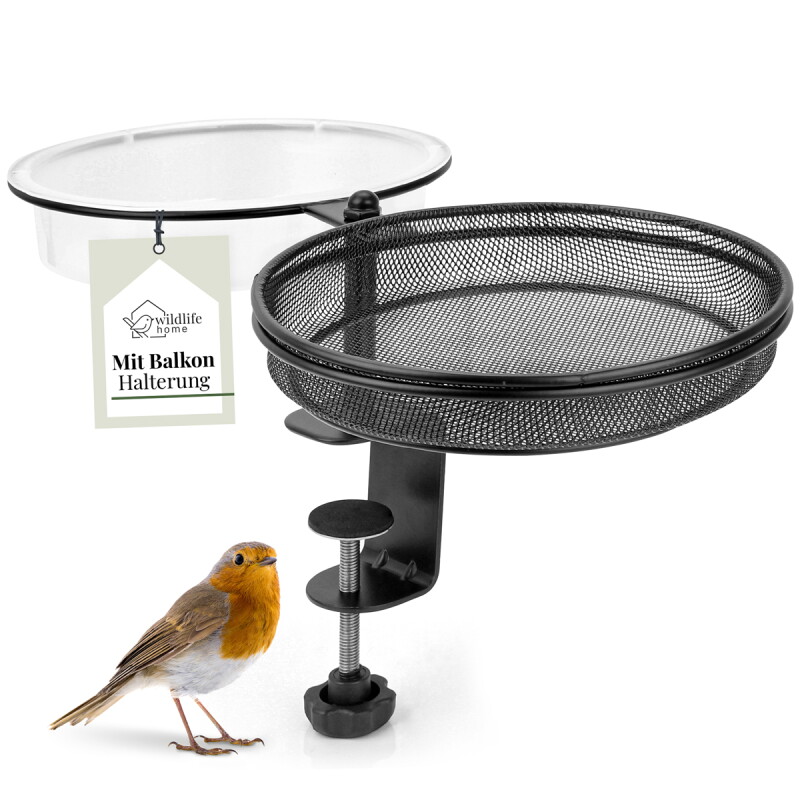 WILDLIFE HOME Balkon Futter- & Wasserschale