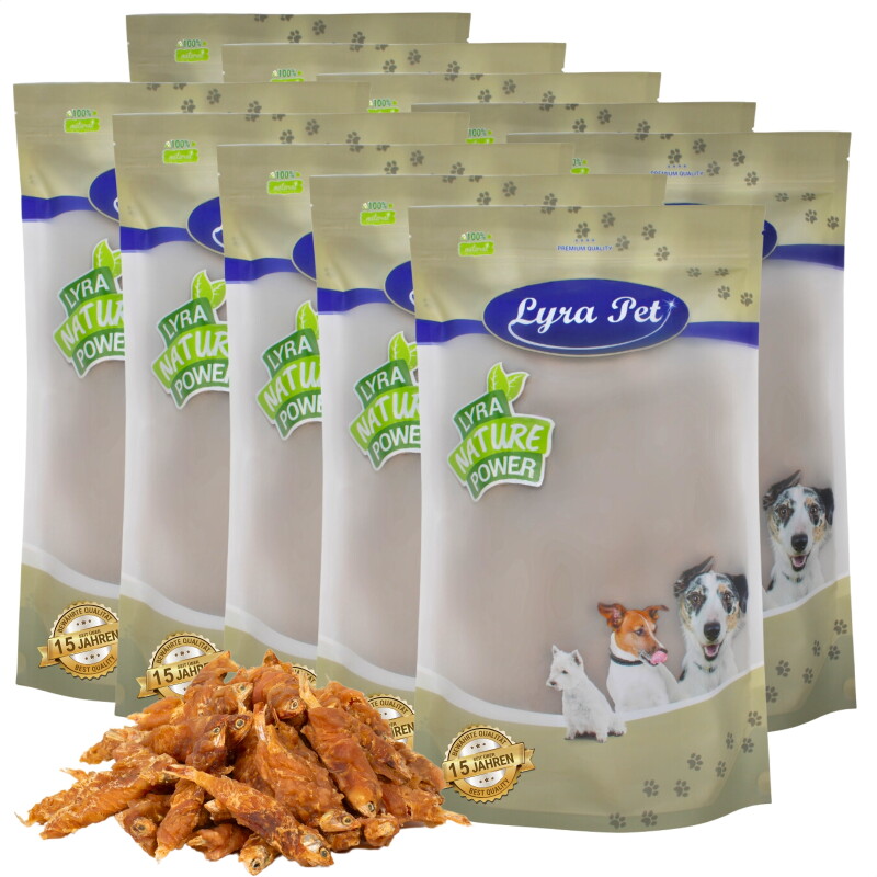 Lyra Pet Hühner Wrap mit Fisch 10 kg
