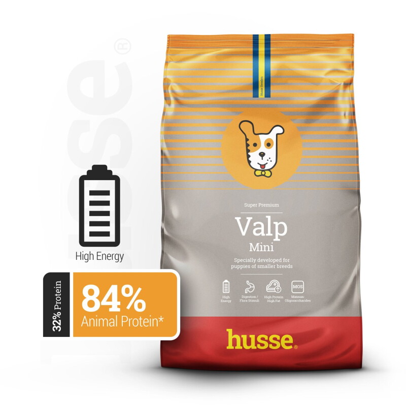 husse Valp Mini Huhn & Reis 4 kg