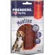 Emballage des friandises pour chiens Premiere I Love My Dog Meaties, mettant en avant un beagle et affichant 95 % de contenu en viande, taille 60g.