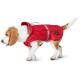 Hunde-Regenmantel Uppsala Rain rot 55 cm